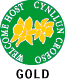 Welcome Host Gold